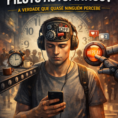 Você Está Vivendo no Piloto Automático? A Verdade Que Quase Ninguém Percebe