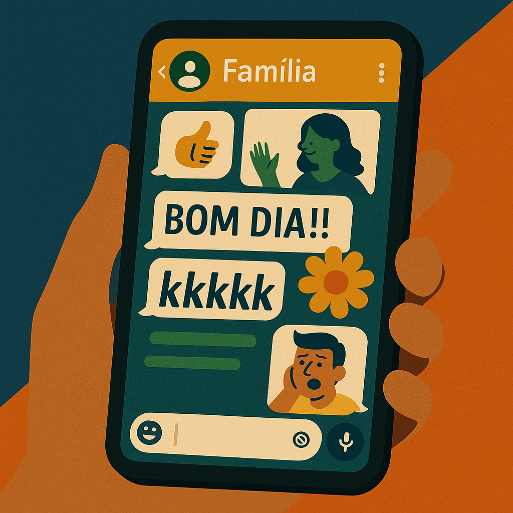 O Fenômeno dos Grupos de WhatsApp da Família: Entre o Amor, o Caos e as Fake News